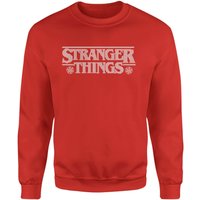 Stranger Things Fairisle Logo Weihnachtspullover – Rot - XL Stranger Things Fairisle Logo Weihnachtspullover – Rot - XL von Original Hero