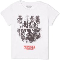 Stranger Things Upside Down Women's T-Shirt - White - XXL von Stranger Things