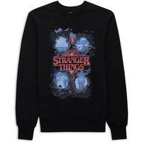 Stranger Things x Alex Hovey Four Seasons Sweatshirt - Black - M von Stranger Things