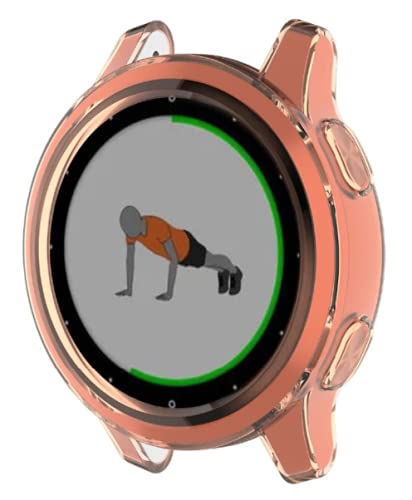 Strap-it Schutzhülle Orange - Passend für Garmin Vivomove 3s - Armband für Smartwatch - Ersatzarmband von Strap-it
