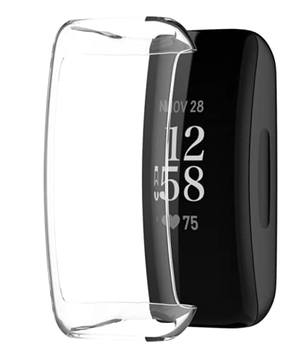 Strap-it Schutzhülle Transparent - Passend für Fitbit Inspire - Armband für Smartwatch - Ersatzarmband von Strap-it