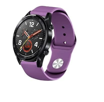 Strap-it Sport Lila - Passend für Huawei Watch GT & GT 2-42mm - Armband für Smartwatch - Ersatzarmband - 42mm von Strap-it