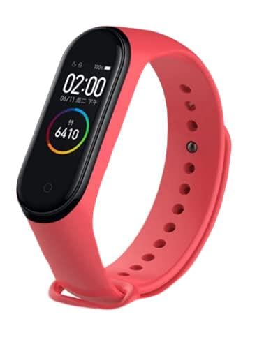 Strap-it silikon Rot - Passend für Xiaomi Mi Band 6 - Armband für Smartwatch - Ersatzarmband von Strap-it