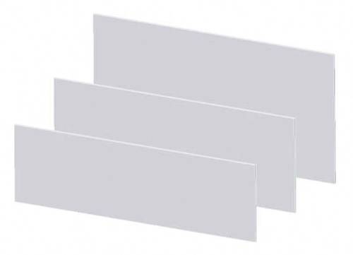 Strapubox Frontplatte (L x B x H) 215 x 81 x 2mm Kunststoff von Strapubox