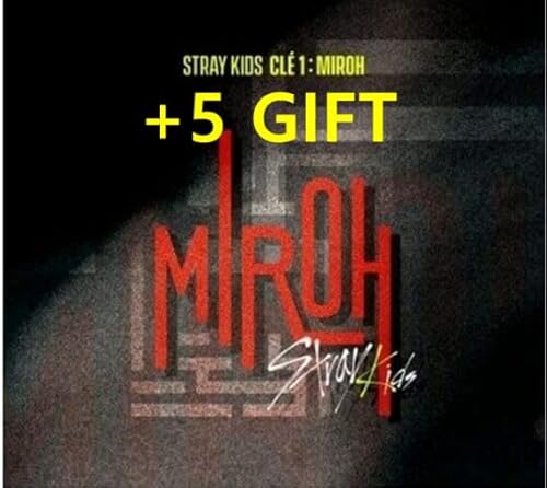 [5 Giveaway] Stray Kids - Clé 1 : MIROH [Standard-Clé 1 + Miroh ver.] 2 CDs+1 Group Folded Poster+ 2 BIRDO Aerosilver Premium Mask+2 Extra Photocards von Stray Kids