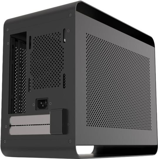 DA2 V2 Mini-ITX Gehäuse - schwarz - Gehäuse - Mini-ITX (ST-DA2B-V2) von Streacom