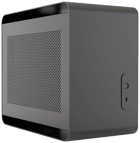 Streacom ST-DA2B-V2 Mini-Tower PC-Gehäuse Schwarz von Streacom