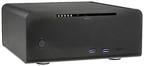 Streacom ST-FC8B-ALPHA-OPT HTPC PC-Gehäuse Schwarz von Streacom