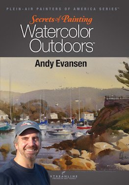 Andy Evansen: Secrets of Painting Watercolor Outdoors - An Instructional DVD For Artists [DVD] von Streamline