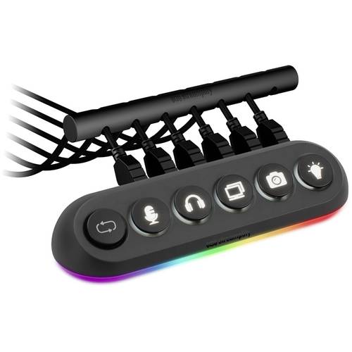 Streamplify HUB DECK 5 RGB-Controller Schwarz, RGB Streamplify HUB DECK 5 RGB-Controller Schwarz, RGB von Streamplify