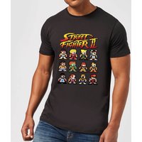 Street Fighter 2 Pixel Characters Mens T-Shirt - Schwarz - 3XL Street Fighter 2 Pixel Characters Mens T-Shirt - Schwarz - 3XL von Street Fighter