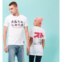 Street Fighter Arcade Vs. Unisex T-Shirt - Weiß - L - Weiß von Street Fighter