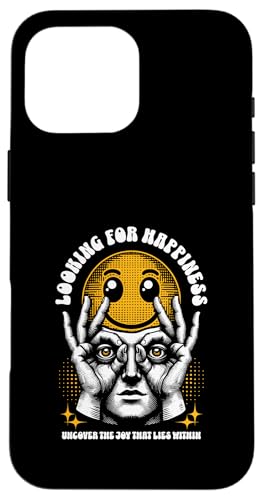 Auf der Suche nach Glück - Kühne urbane Ästhetik Hülle für iPhone 16 Pro Max von Street Style Collective