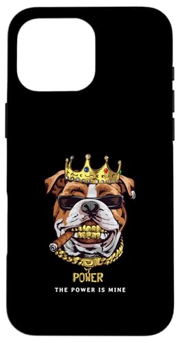 Hülle für iPhone 16 Pro Max Dog King Power - Urbane Graffiti-Ästhetik Hülle für iPhone 16 Pro Max Dog King Power - Urbane Graffiti-Ästhetik von Street Style Collective