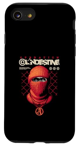 Streetwear Ape Balaklava - Kühne urbane Ästhetik Hülle für iPhone SE (2020) / 7 / 8 von Street Style Collective