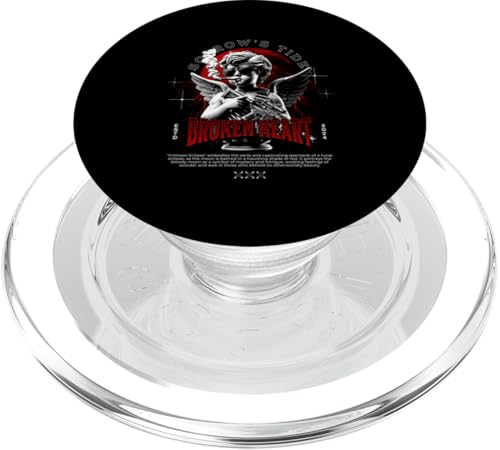 Streetwear Broken Heart — Mutige urbane Ästhetik PopSockets PopGrip für MagSafe Streetwear Broken Heart — Mutige urbane Ästhetik PopSockets PopGrip für MagSafe von Street Style Collective
