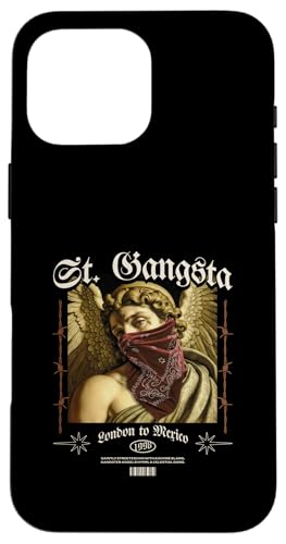 Streetwear Gangster Angel — Mutige urbane Ästhetik Hülle für iPhone 16 Pro Max Streetwear Gangster Angel — Mutige urbane Ästhetik Hülle für iPhone 16 Pro Max von Street Style Collective