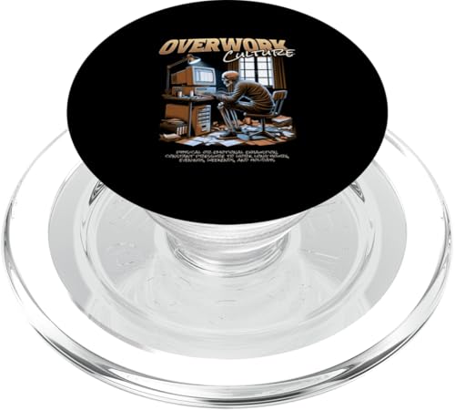 Streetwear Overwork — mutige urbane Ästhetik PopSockets PopGrip für MagSafe Streetwear Overwork — mutige urbane Ästhetik PopSockets PopGrip für MagSafe von Street Style Collective