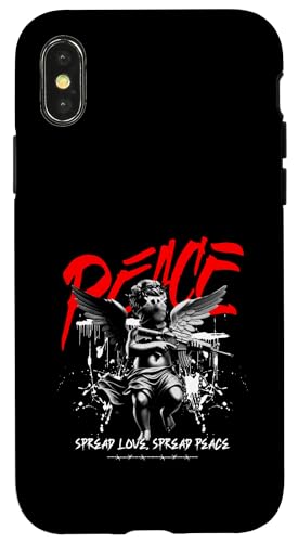 Streetwear Peace — Mutige urbane Ästhetik Hülle für iPhone X/XS von Street Style Collective