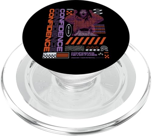 Y2K Confidence — Mutige urbane Graffiti-Ästhetik PopSockets PopGrip für MagSafe von Street Style Collective