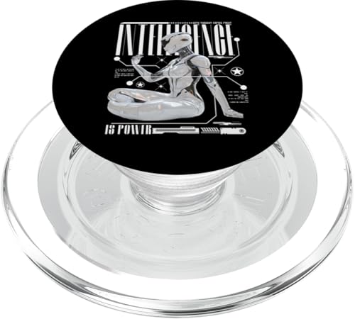 Y2K Robot - Kühne urbane Graffiti-Ästhetik PopSockets PopGrip für MagSafe von Street Style Collective