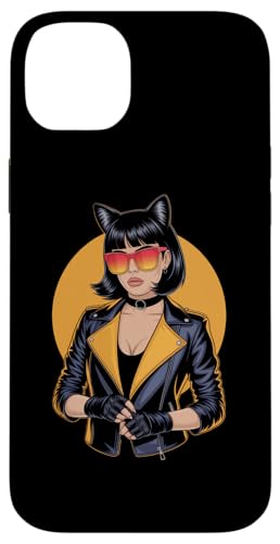 Kawaii Manga Anime HARAJUKU Y2K Hülle für iPhone 14 Plus von Streetwear Japan Cyberpunk Manga Hip Hop Techwear