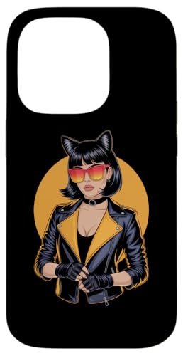 Kawaii Manga Anime HARAJUKU Y2K Hülle für iPhone 14 Pro von Streetwear Japan Cyberpunk Manga Hip Hop Techwear