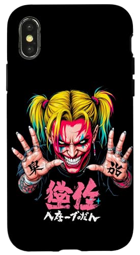 Kawaii Manga Anime HARAJUKU Y2K Hülle für iPhone X/XS Kawaii Manga Anime HARAJUKU Y2K Hülle für iPhone X/XS von Streetwear Japan Cyberpunk Manga Hip Hop Techwear
