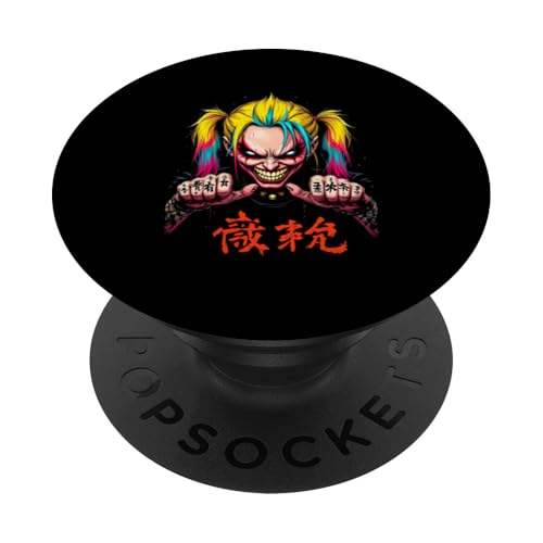 Kawaii Manga Anime HARAJUKU Y2K PopSockets Klebender PopGrip Kawaii Manga Anime HARAJUKU Y2K PopSockets Klebender PopGrip von Streetwear Japan Cyberpunk Manga Hip Hop Techwear