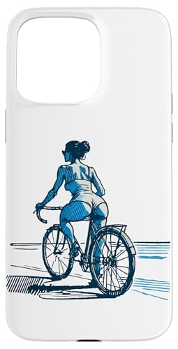 Ästhetisches Rennrad Design für stilvolle Fahrradfans Hülle für iPhone 15 Pro Max von Streetwear cyclist design for bike lovers