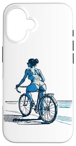 Ästhetisches Rennrad Design für stilvolle Fahrradfans Hülle für iPhone 16 von Streetwear cyclist design for bike lovers