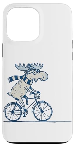Elch Fahrrad Cartoon Design mit Humor im Retro Stil Hülle für iPhone 13 Pro Max Elch Fahrrad Cartoon Design mit Humor im Retro Stil Hülle für iPhone 13 Pro Max von Streetwear cyclist design for bike lovers