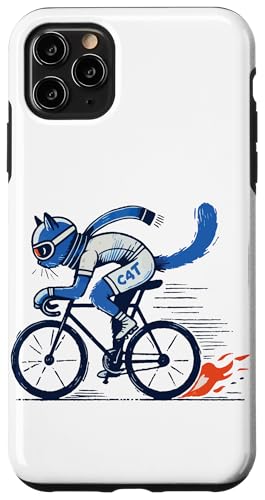 Fahrrad Katze für stylische Rennradfahrer Hülle für iPhone 11 Pro Max Fahrrad Katze für stylische Rennradfahrer Hülle für iPhone 11 Pro Max von Streetwear cyclist design for bike lovers