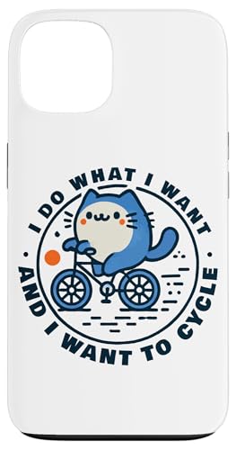 Fahrrad Katze mit frechem Spruch für Radrebellen Hülle für iPhone 13 Fahrrad Katze mit frechem Spruch für Radrebellen Hülle für iPhone 13 von Streetwear cyclist design for bike lovers