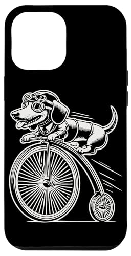 Fahrradfahrender Dackel im Retro Stil mit Humor Hülle für iPhone 12 Pro Max Fahrradfahrender Dackel im Retro Stil mit Humor Hülle für iPhone 12 Pro Max von Streetwear cyclist design for bike lovers