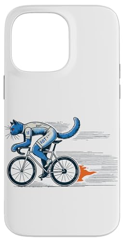 Katze auf Rennrad Design für Fahrradliebhaber Hülle für iPhone 14 Pro Max Katze auf Rennrad Design für Fahrradliebhaber Hülle für iPhone 14 Pro Max von Streetwear cyclist design for bike lovers