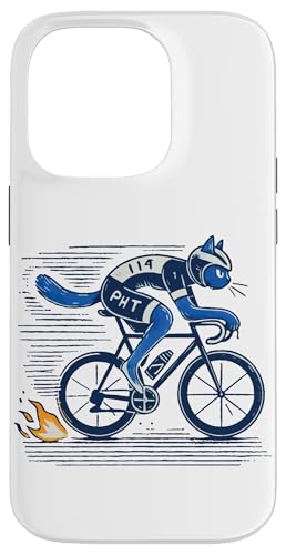 Rennrad Katze Design für sportliche Fahrradfreunde Hülle für iPhone 14 Pro Rennrad Katze Design für sportliche Fahrradfreunde Hülle für iPhone 14 Pro von Streetwear cyclist design for bike lovers