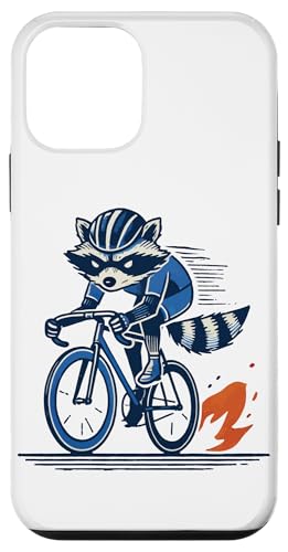 Waschbär auf Rennrad für sportliche Radfahrer Hülle für iPhone 12 mini von Streetwear cyclist design for bike lovers