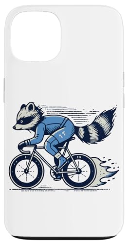 Witziger Waschbär auf Rennrad für Hobbyradler Hülle für iPhone 13 Witziger Waschbär auf Rennrad für Hobbyradler Hülle für iPhone 13 von Streetwear cyclist design for bike lovers