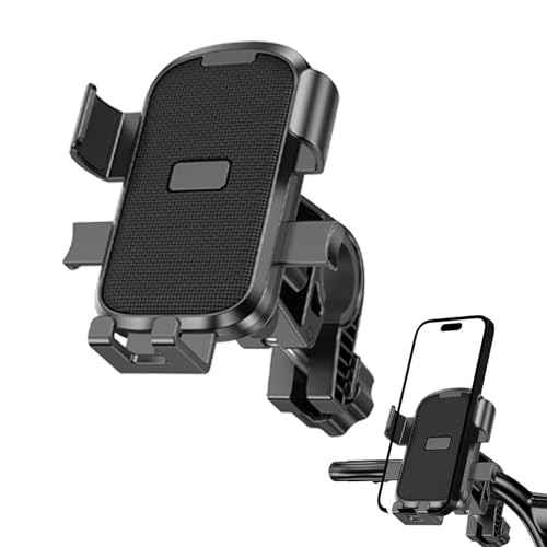 Streysisl Fahrrad-Telefonhalterung, Handyhalterung für Fahrradlenker, tragbare Lenkerhalterung für Telefone – Handyhalterung für Fahrrad, Telefonklemme für Lenker Streysisl Fahrrad-Telefonhalterung, Handyhalterung für Fahrradlenker, tragbare Lenkerhalterung für Telefone – Handyhalterung für Fahrrad, Telefonklemme für Lenker von Streysisl