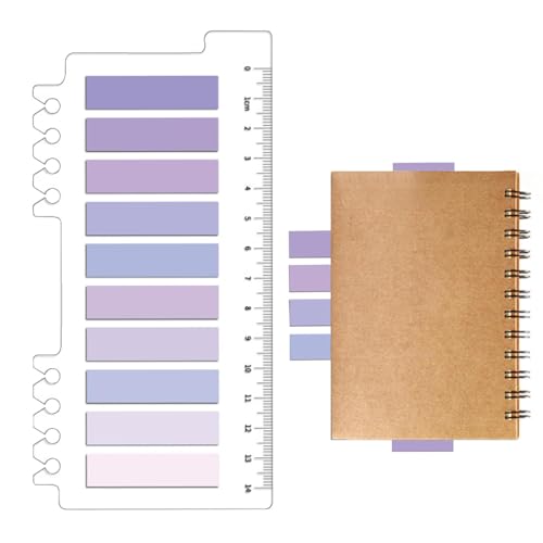 Streysisl Haftnotizen, Haftmarkierungen, 200 selbstklebende beschreibbare Seitenregister zum Markieren von Seiten, wasserdichte Textstreifen, glatte Schreibtafeln für Schüler Streysisl Haftnotizen, Haftmarkierungen, 200 selbstklebende beschreibbare Seitenregister zum Markieren von Seiten, wasserdichte Textstreifen, glatte Schreibtafeln für Schüler von Streysisl
