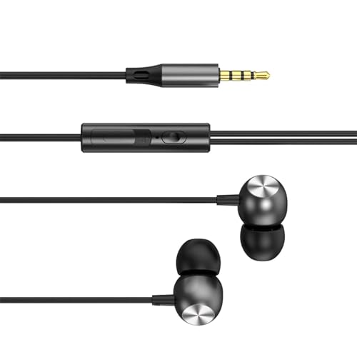 Streysisl Kabelgebundene Kopfhörer mit Lautsprecher, kabelgebundene Kopfhörer Typ C, Stereo-Kopfhörer Typ C mit schwerem Bass | Sport-Kopfhörer mit HiFi-Soundeffekt für Handy, Tablet, Streysisl Kabelgebundene Kopfhörer mit Lautsprecher, kabelgebundene Kopfhörer Typ C, Stereo-Kopfhörer Typ C mit schwerem Bass | Sport-Kopfhörer mit HiFi-Soundeffekt für Handy, Tablet, von Streysisl