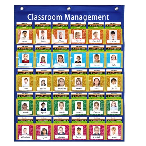 Transparente Taschen für Klassenzimmer, Taschendiagramm für Taschenrechner, Handyhalter mit 36 Zahlenaufklebern und Haken, Wandordner, Organizer für Klassenzimmer, Schule Transparente Taschen für Klassenzimmer, Taschendiagramm für Taschenrechner, Handyhalter mit 36 Zahlenaufklebern und Haken, Wandordner, Organizer für Klassenzimmer, Schule von Streysisl