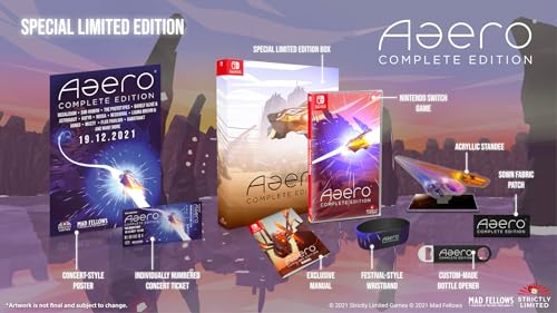 Strictly Limited Games - Aaero: Complete Edition - Limited Physical Release (Nintendo Switch) (Special Limited Edition, Nintendo Switch) von Strictly Limited