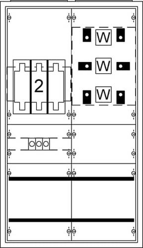 Striebel & John 2CPX032401R9999 KS401SB Verteilerschrank Inhalt 1St. von Striebel & John