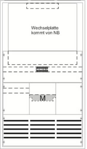 Striebel & John 2CPX032613R9999 KS456 Verteilerschrank Anzahl Reihen = 3 Inhalt 1St. von Striebel & John