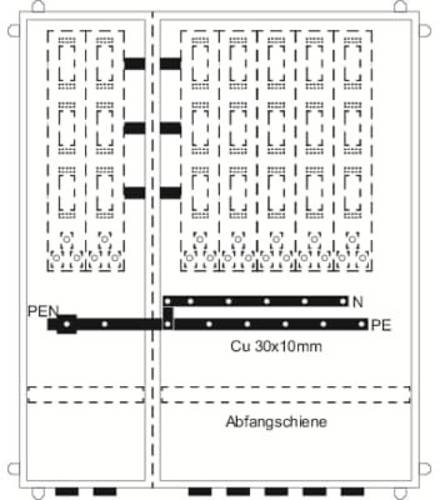 Striebel & John 2CPX032631R9999 KS877 Verteilerschrank Aufputz Anzahl Reihen = 3 Inhalt 1St. von Striebel & John