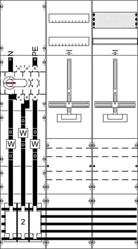 Striebel & John 2CPX034036R9999 KA4317 Mess- und Wandlerfeld Inhalt 1St. von Striebel & John