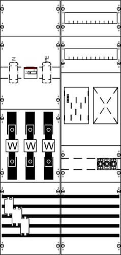 Striebel & John 2CPX034042R9999 KA4619 Zählerschrank Inhalt 1St. von Striebel & John