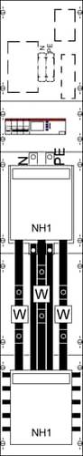 Striebel & John 2CPX035619R9999 KA4057NA14 Zählerfeld Inhalt 1St. von Striebel & John